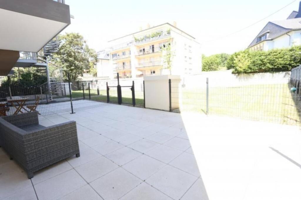 Large Family Retro Flat In City Center- Large Terrace & Garden View, Free Parking Luxemburg Exterior foto